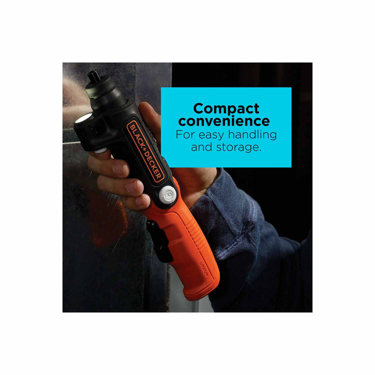 Black & Decker BDCSFL20C 4V MAX Lithium Ion LightDriver Cordless Screwdriver - 10