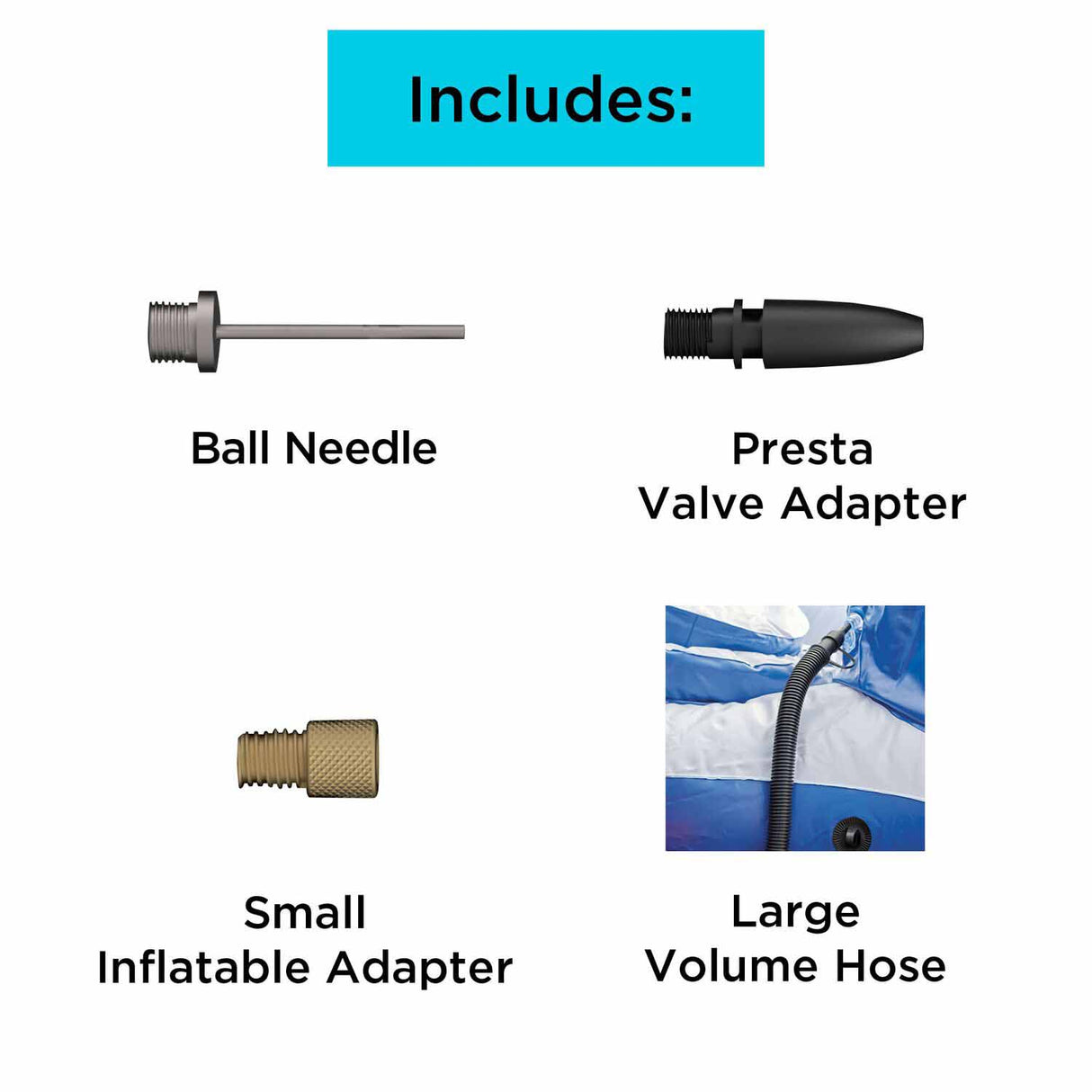 Black & Decker BDINF12C 12V DC Multi-Purpose Inflator - 6