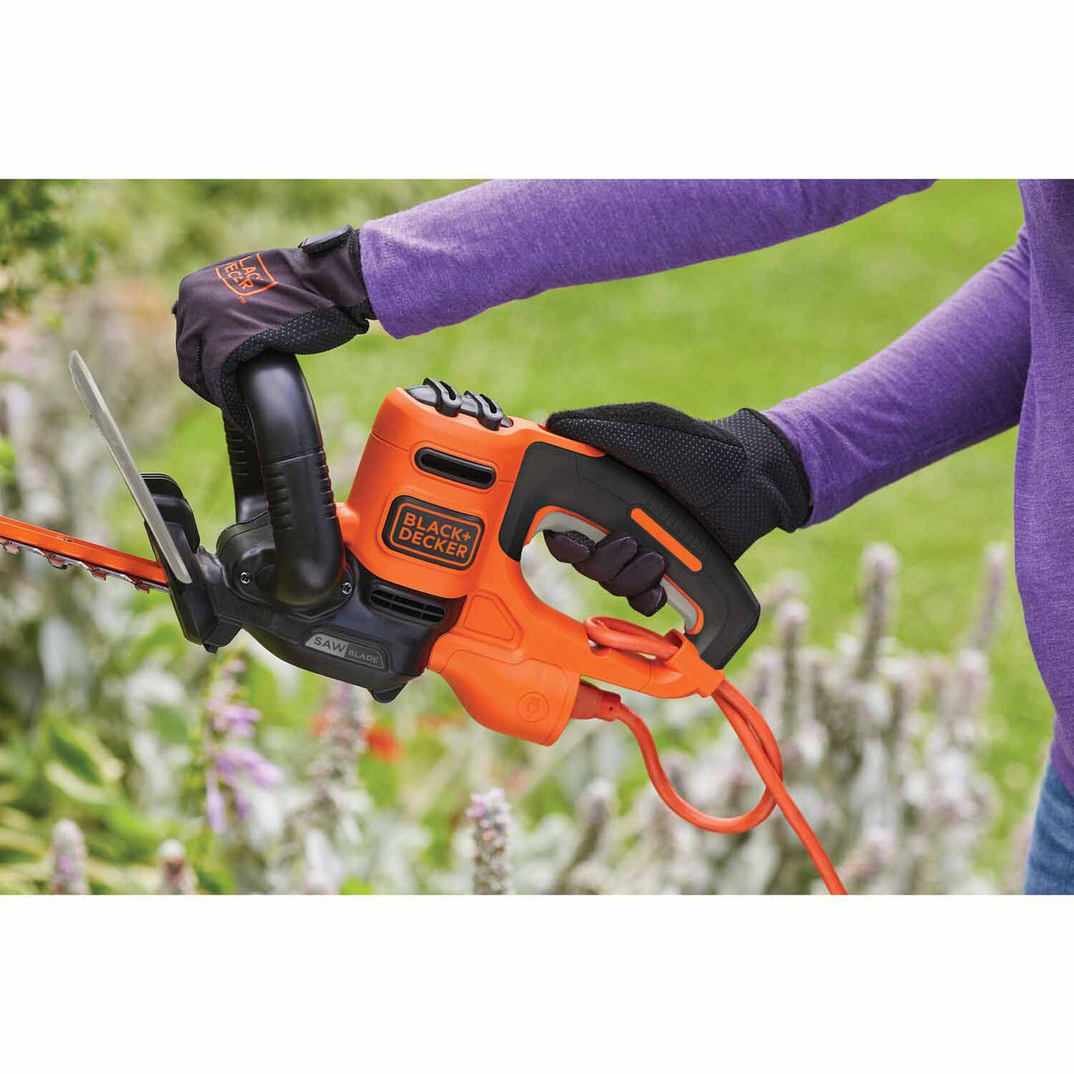 Black & Decker BEHTS400 22 in. SAWBLADE™ Electric Hedge Trimmer - 4