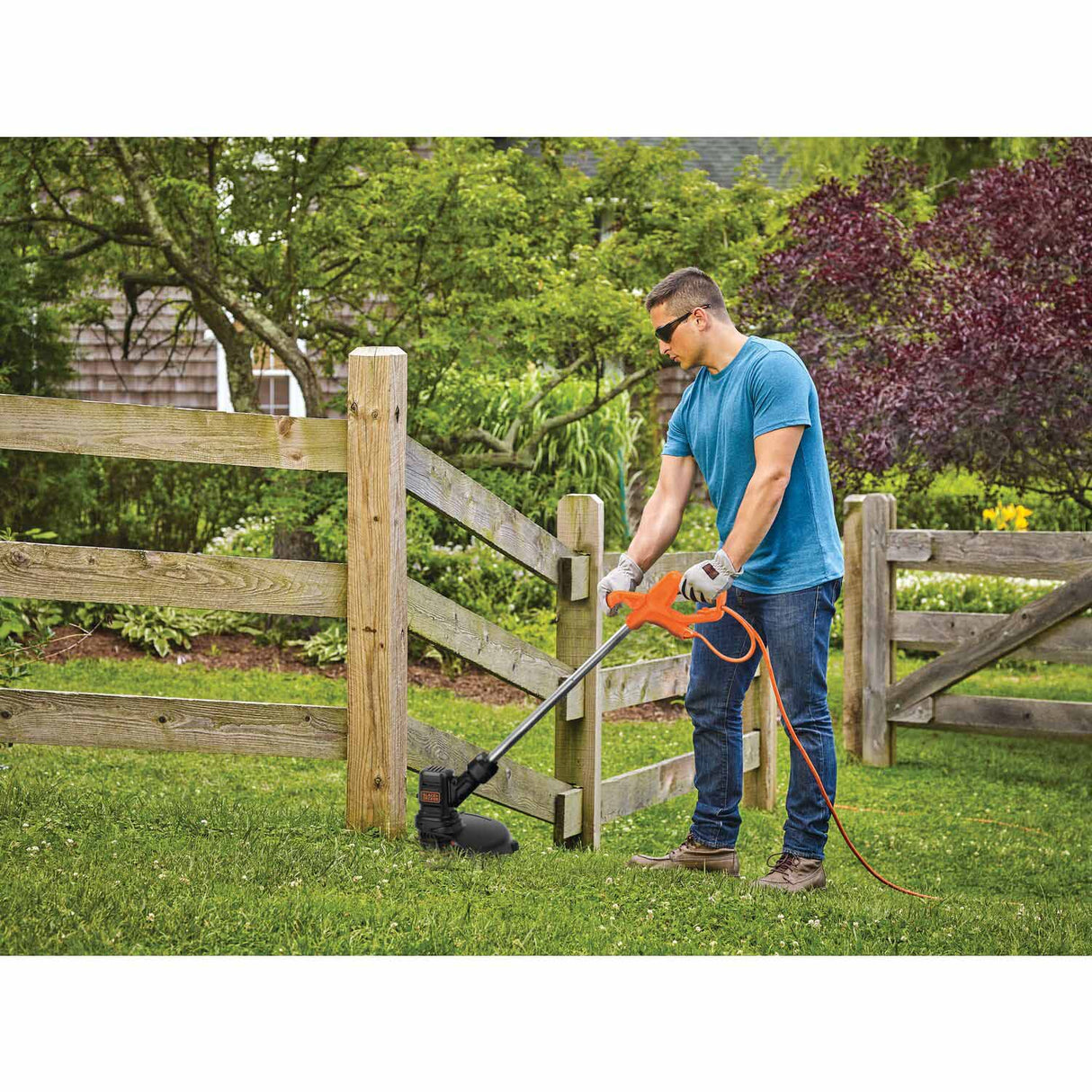 Black & Decker BEST935 BLACK+DECKER String Trimmer, 13-Inch, 4 Amp (BEST935) - 7