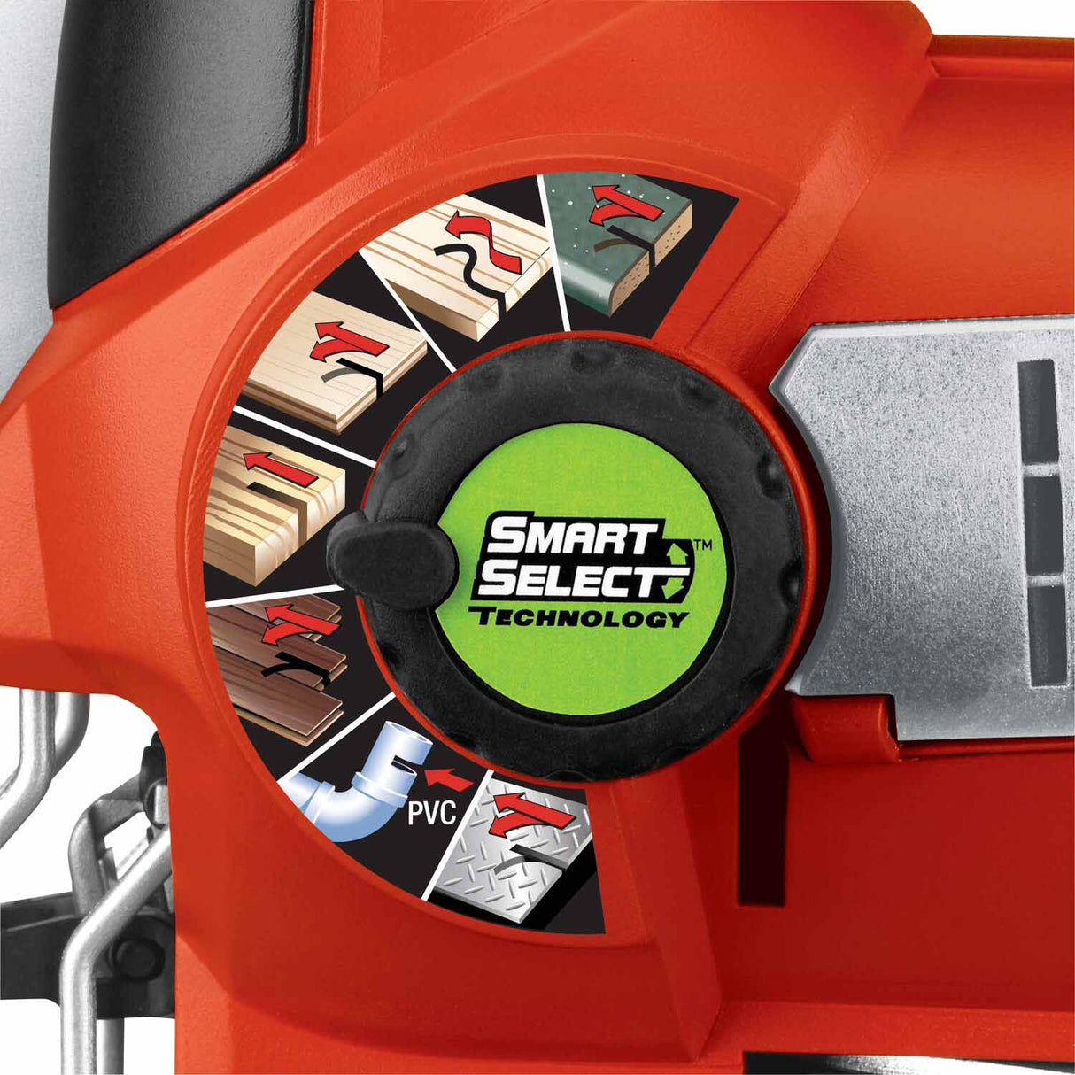 Black & Decker JS670V Line Finder Orbital Jigsaw with Smart Select Technology - 4