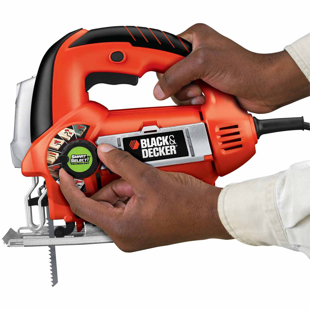 Black & Decker JS670V Line Finder Orbital Jigsaw with Smart Select Technology - 7