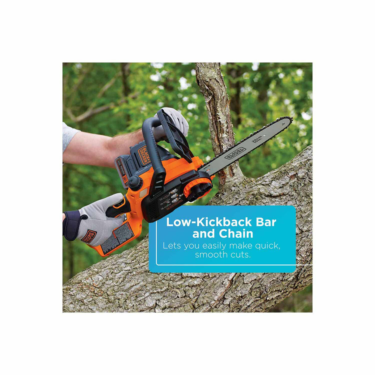 Black & Decker LCS1020 LCS1020 - 10 in. 20V MAX* Lithium Chainsaw (LCS1020) - 5