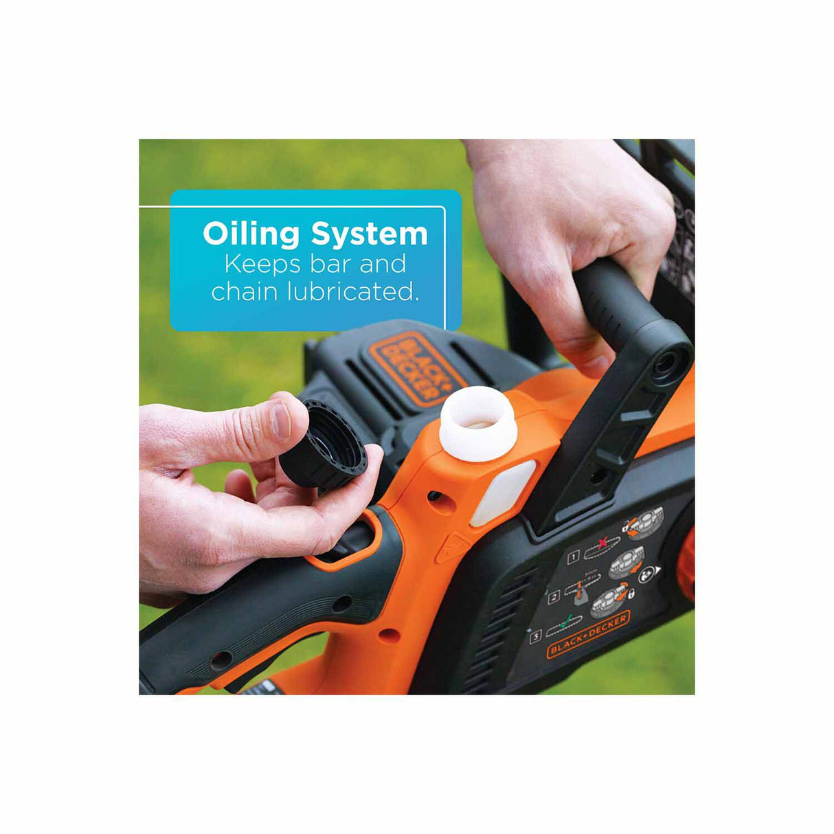 Black & Decker LCS1240 40V MAX* Lithium 12 in. Chainsaw (LCS1240) - 9