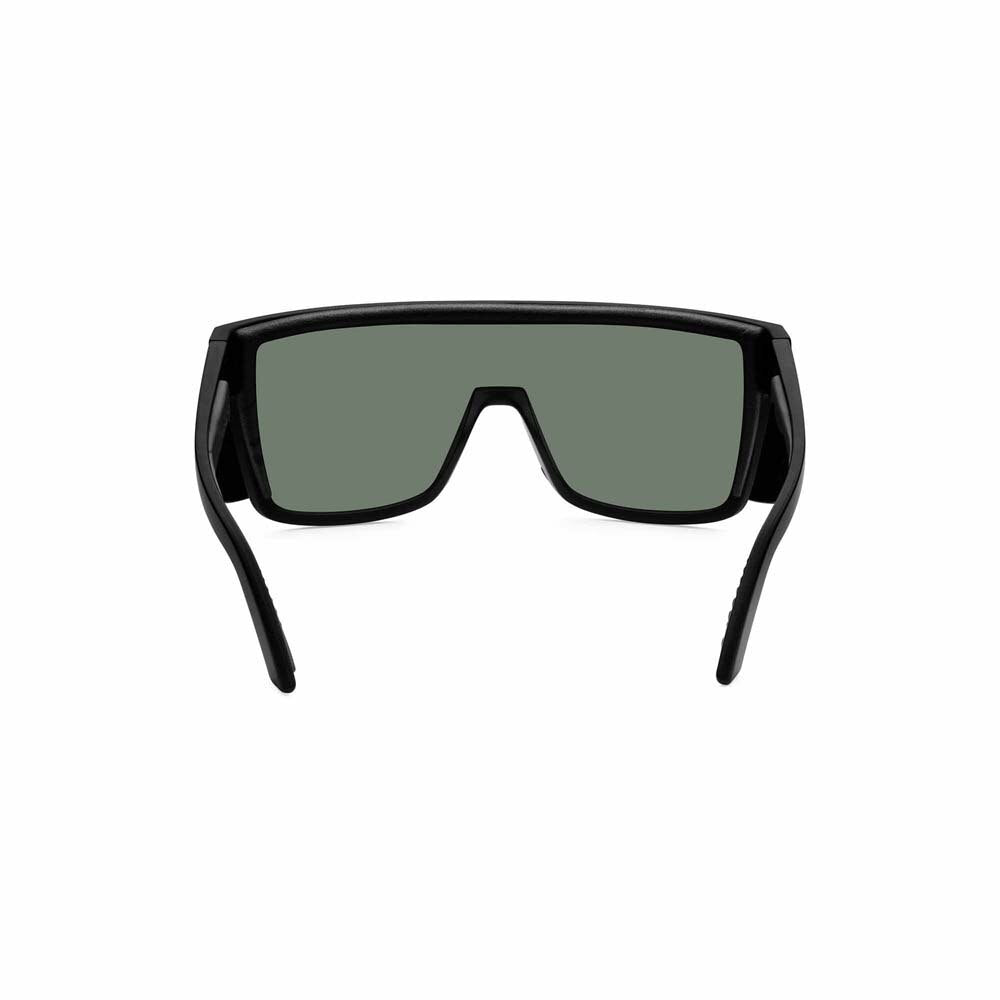 Bomber Eyewear BZ103 Buzz Safety Smoke Glasses with Removable Side Shields, Matte Black Frame - 6