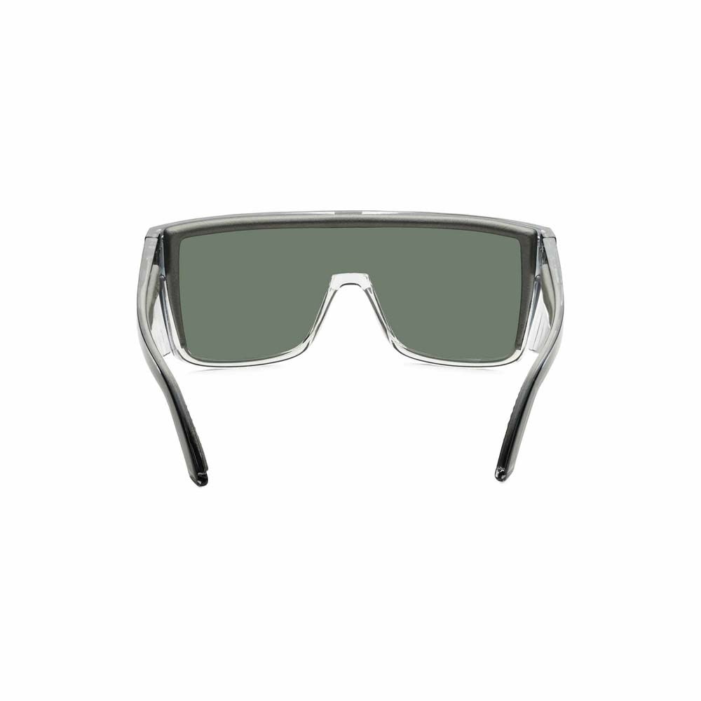 Bomber Eyewear BZ104 Buzz Safety Silver Mirror ANSI Z87+ Sunglasses with Removable Side Shields - 6