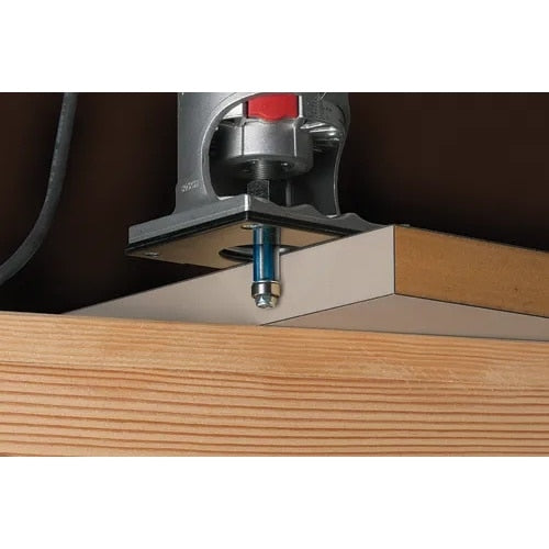 Bosch 85268SM 3/8" x 2-5/8" Carbide Tipped 2 Flute Flush and Bevel Laminate Trim Bit - 2