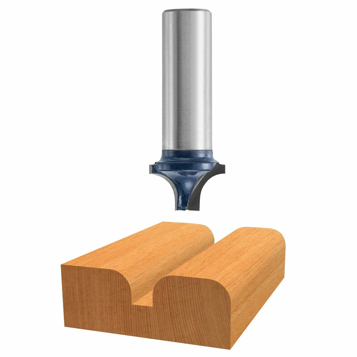 Bosch 85471M Quarter Inch by Half Inch Carbide Tipped Plunge Roundover Router Bit