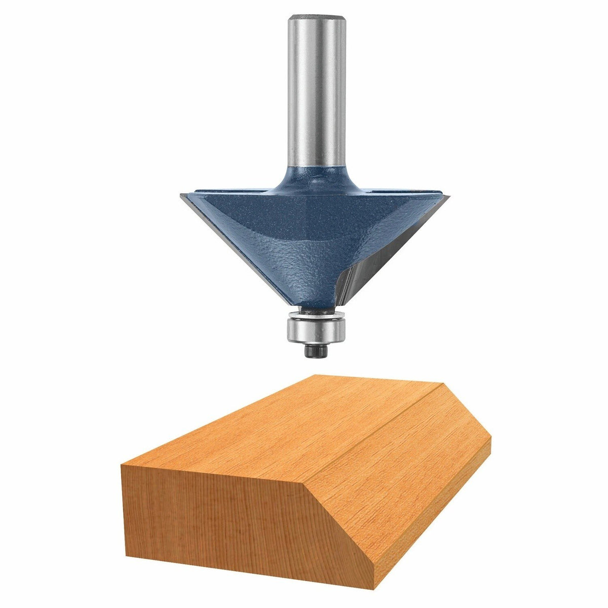 Bosch 85593M 2-13/32" x 45 Degree Carbide Tipped Chamfer Router Bit with 1/2" Shank