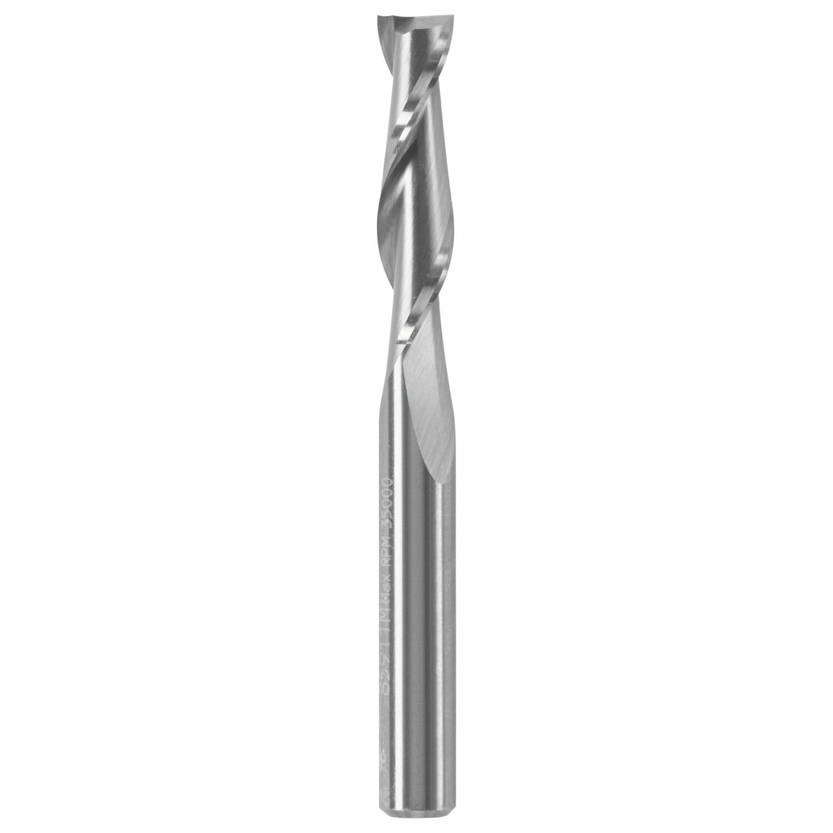 Bosch 85911MC 1/4" x 1" Solid Carbide Double-Flute Upcut Spiral Router Bit