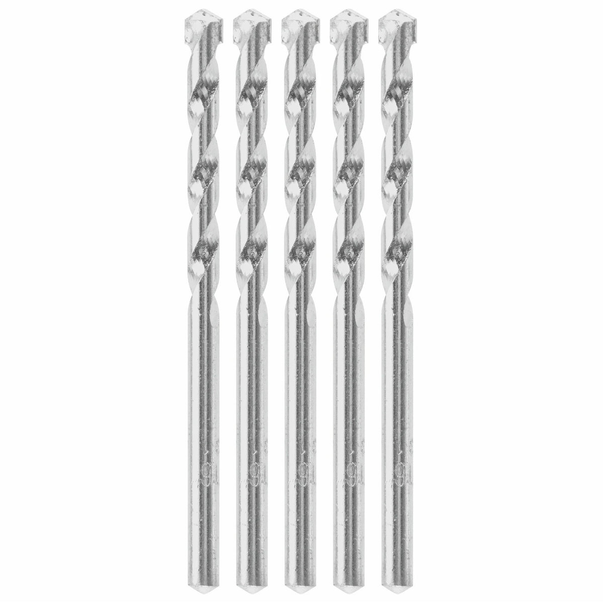 Bosch BM5207 3/16" x 2" x 3" Carbide Tipped Fast Spiral Rotary Masonry Drill Bits (5 Pack)