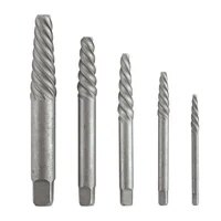Bosch BSPE5S High Carbon Steel Spiral Flute Screw Extractor Set for Stripped Fasteners (5 Pack)