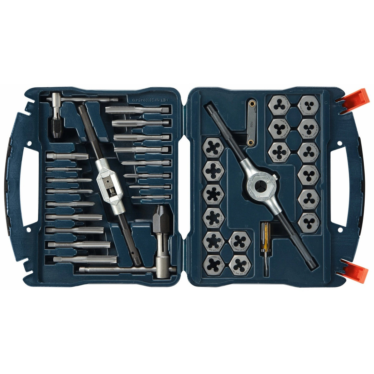 Bosch BTD40S High Carbon Steel Tap and Die Set with Case (40 Pack)