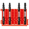 Bosch CCSDETV2504 4-Pc Torx 2.5" Double-Ended Bits with Clip