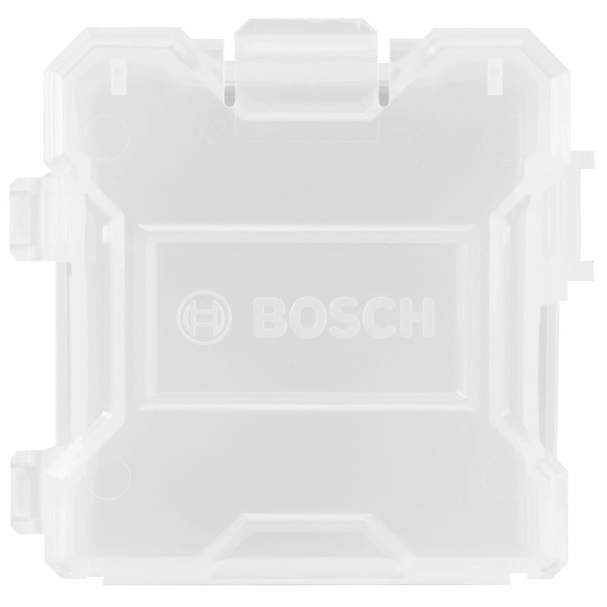 Bosch DBOXX Clear Storage Box for Custom Case System with Secure Latch 4.75 x 4.5 x 0.75"