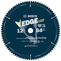 Bosch DCB1284CD 12" 84 Tooth Edge Circular Saw Blade for Composite Decking