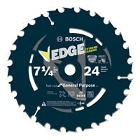 Bosch DCB724C10 7-1/4" 24 Tooth Edge Circular Saw Blades for Framing (10 Pack) - 2