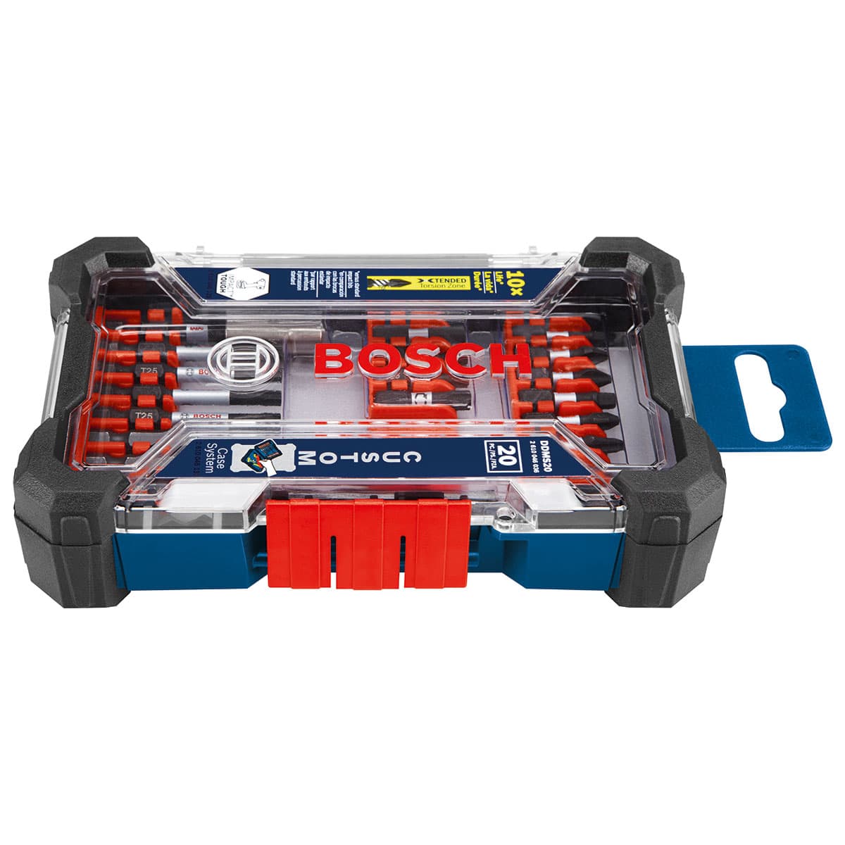 Bosch DDMS20 20 pc. Impact Tough Drill Drive Custom Case System Set - 4