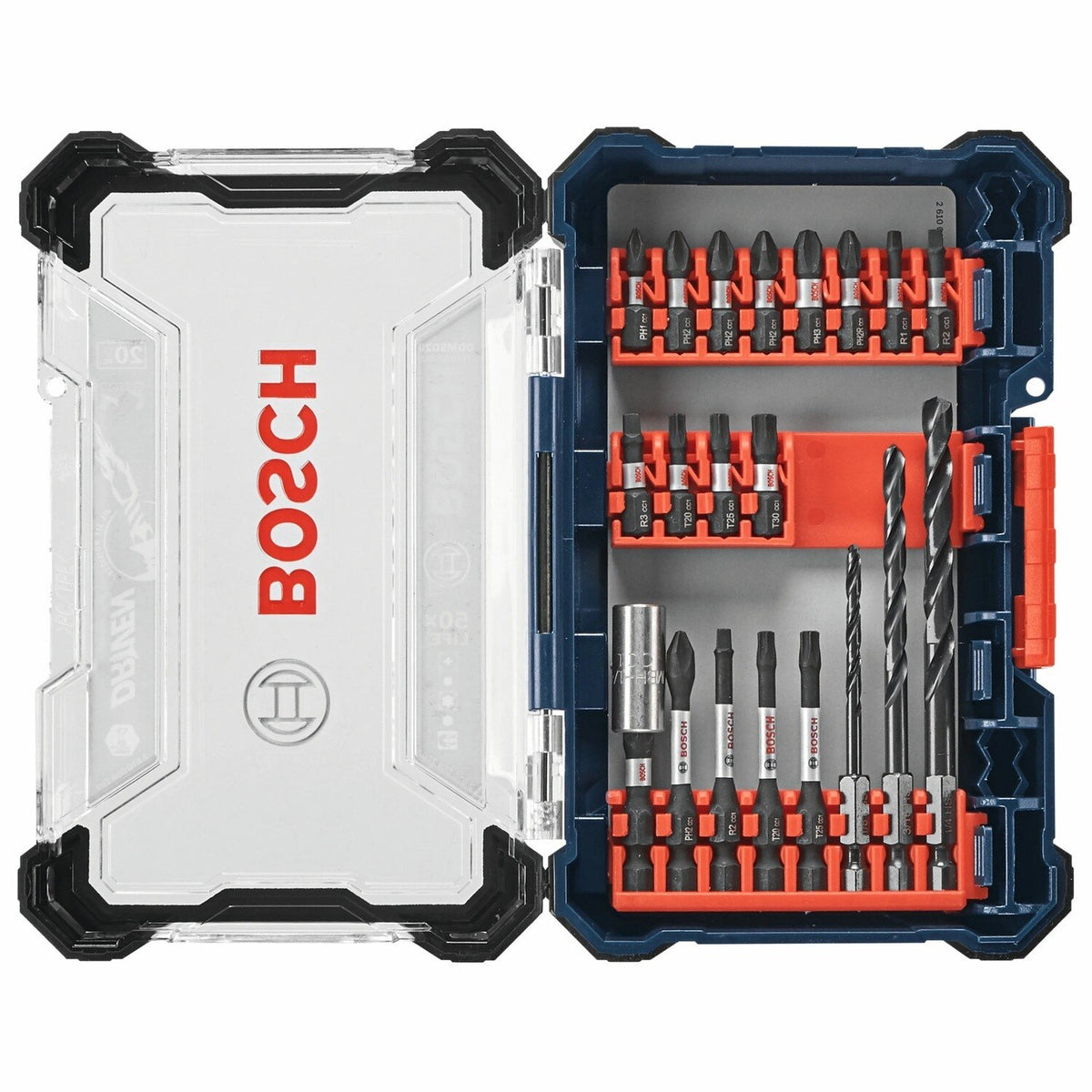 Bosch DDMSD20 Driven Impact Screwdriving and Drilling Bit Set with Custom Case (20 Pack) - 5
