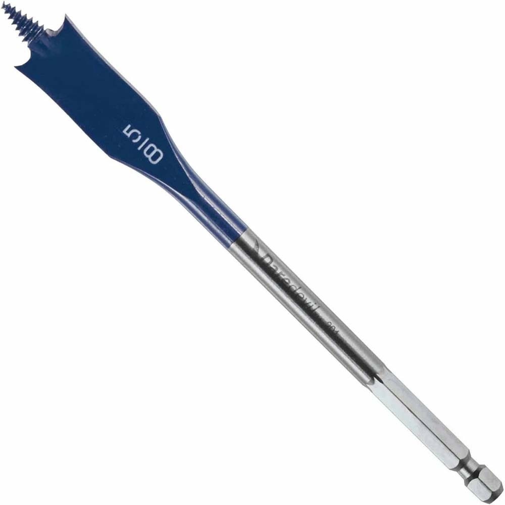 Bosch DSB1007B 5/8 in. x 6 in. Daredevil Spade Drill Bit, Standard Length, Bulk (1 Pack)