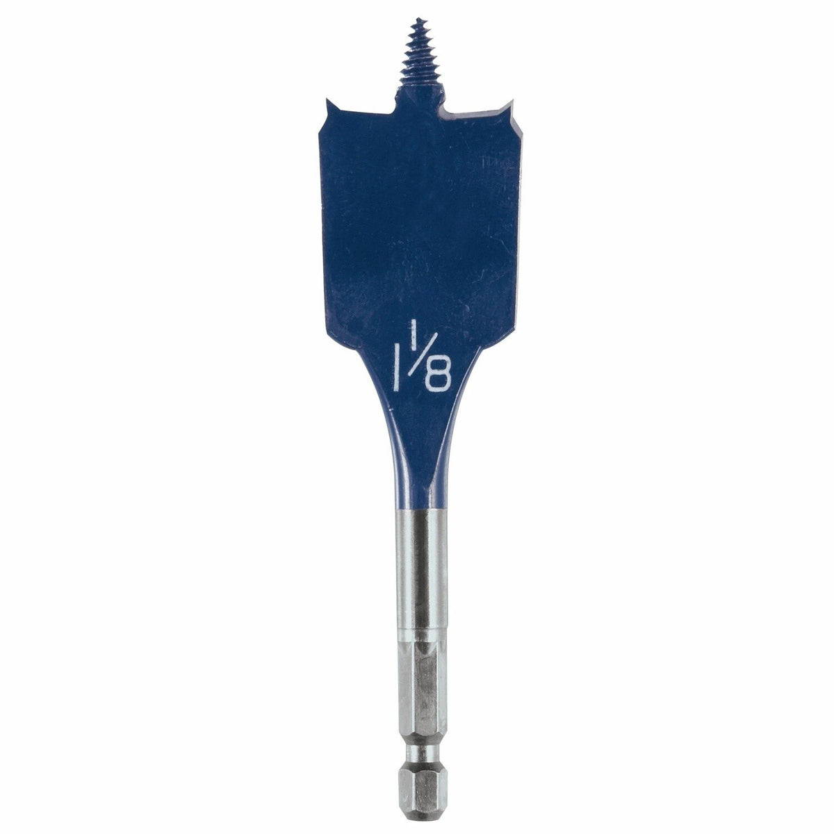Bosch DSBS1015 1-1/8" x 4" Stubby Self-Feeding Spade Bit for Clean Wood Drilling