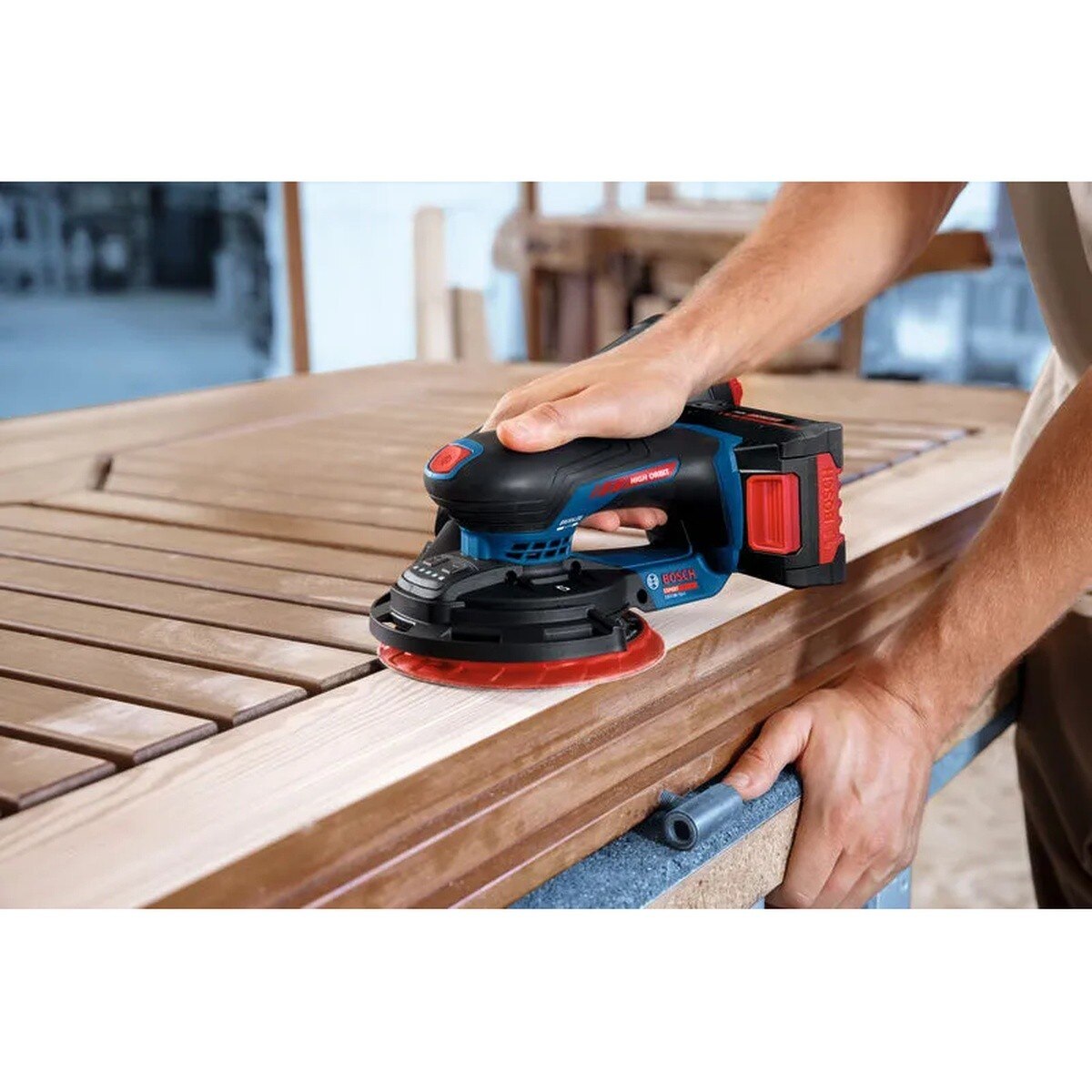 Bosch EXEX18V-150-5N 18V Brushless 150 mm Random Orbit Sander Bare Tool 5 mm Orbit - 5