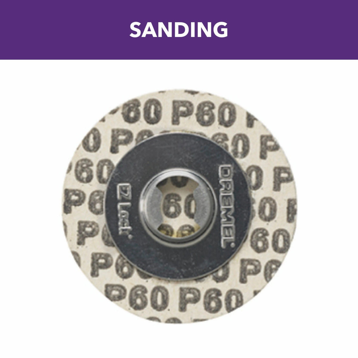 Bosch EZ411SA 1-1/4" EZ Lock 60 Grit Coarse Sanding Discs (5 Pack)