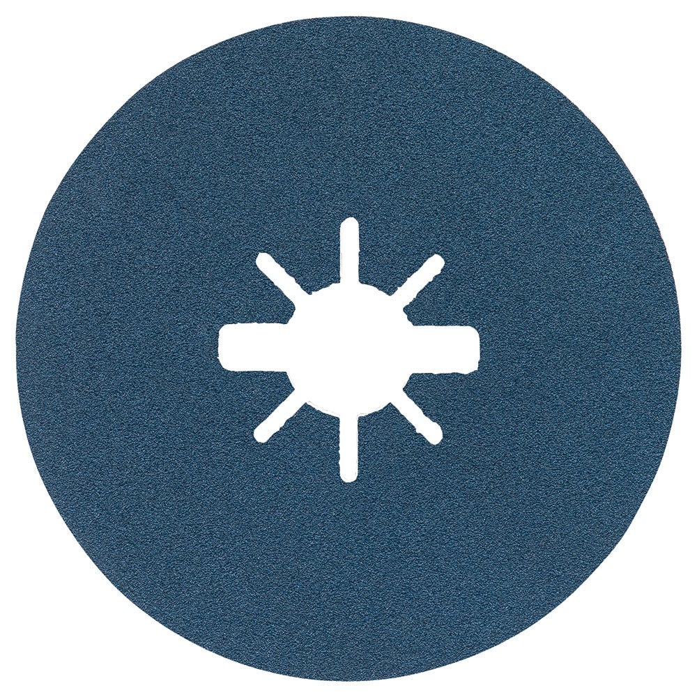 Bosch FBX5100 Fiber Discs 5" x 100 Grit, X-Lock