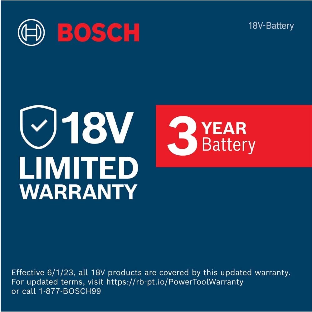 Bosch GBA18V120 18V CORE18V Lithium-Ion 12.0 Ah PROFACTOR Exclusive Battery (1 Pack) - 10