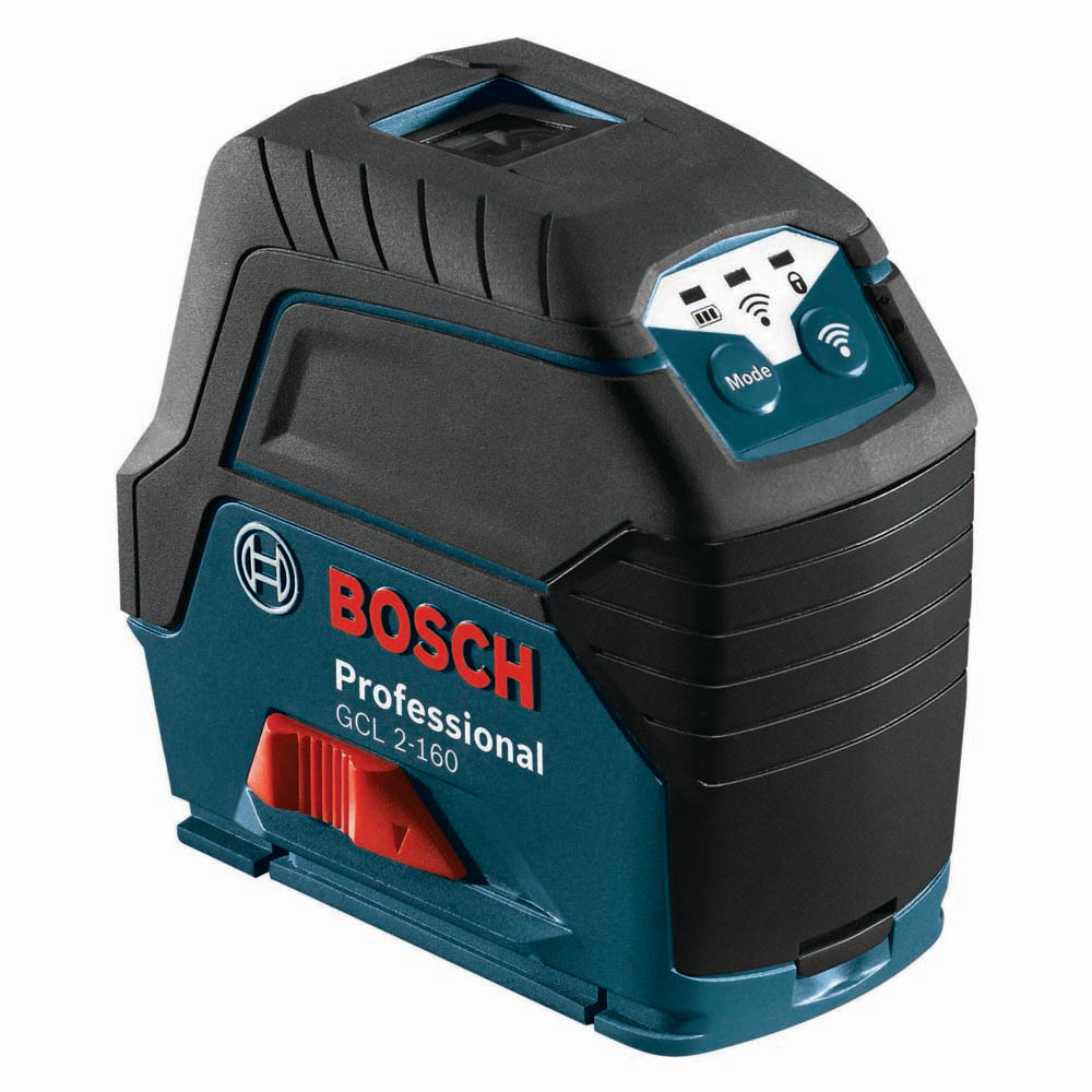 Bosch GCL 2-160 Self-Leveling Cross-Line Laser with Plumb Points - 5