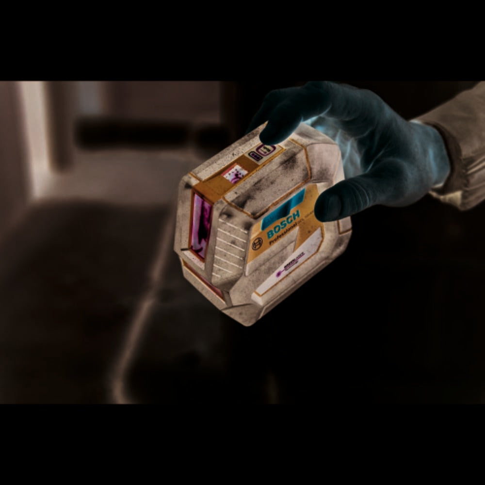 Bosch GCL100-40G Green-Beam Self-Leveling Cross-Line Laser with Plumb Points - 6