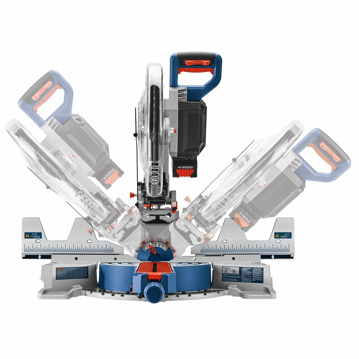 Bosch GCM18V-12SDN14 18V 12" Dual Bevel Sliding Miter Saw Kit with 8 Ah Battery and Charger - 6