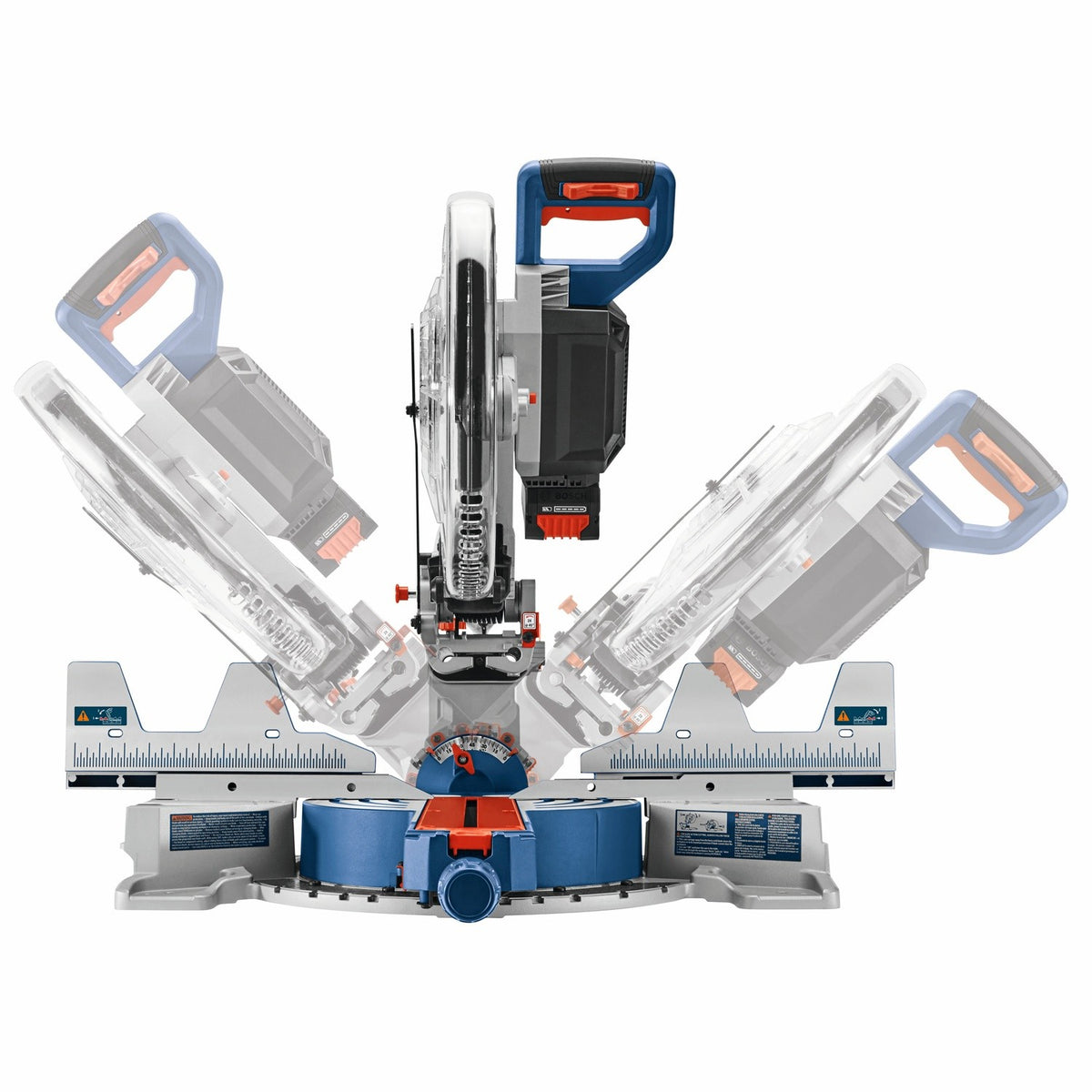 Bosch GCM18V-12SDN14 18V PROFACTOR 12" Slide Miter Saw Kit w/ (1) 8.0 Ah CORE Performance Battery - 6