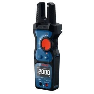 Bosch GFM1000-15 True RMS Fork Meter with Open Jaw Design for 200A AC and 1000V Testing