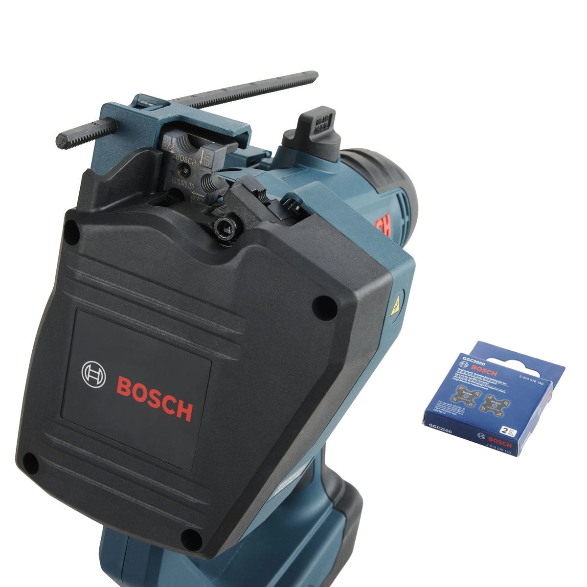 Bosch GGC2550 Replacement Threaded Rod Cutting Die Set for GGC18V-12 1/4" 3/8" and 1/2" (2 Pack) - 3