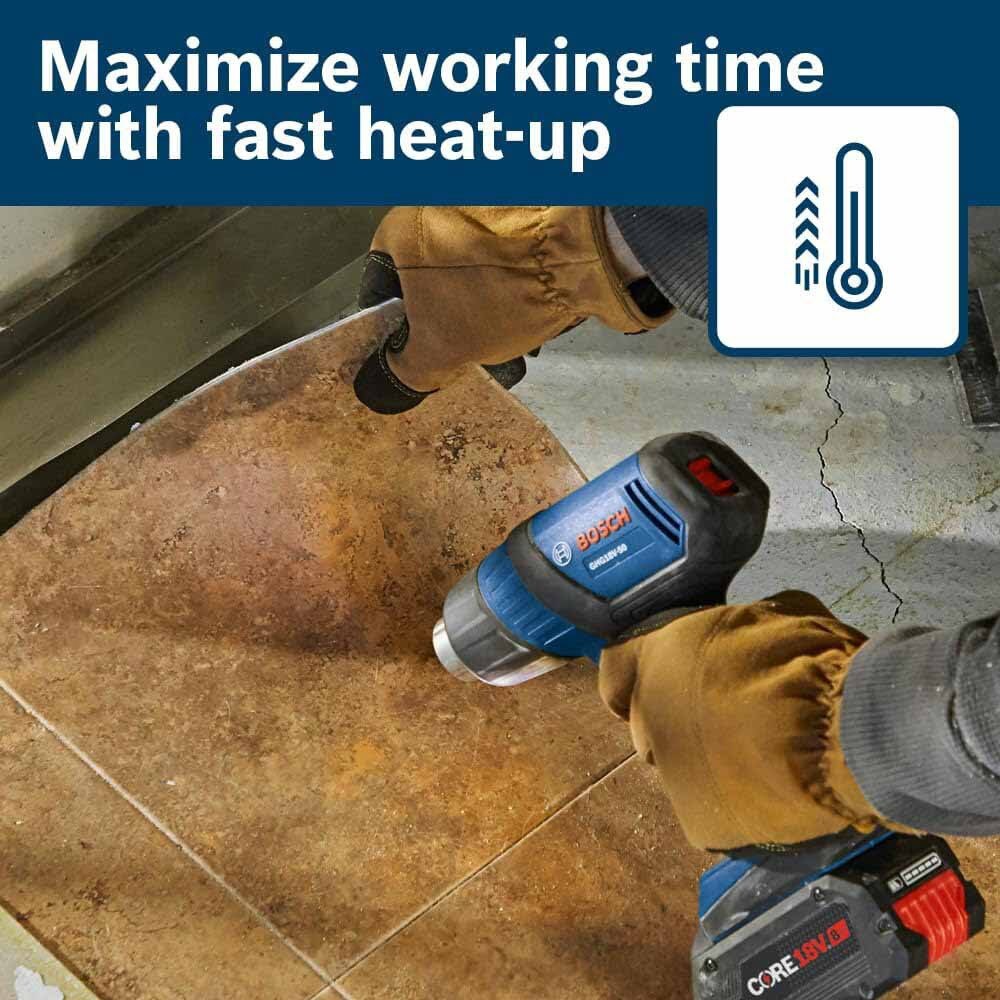 Bosch GHG18V-50N 18V Heat Gun (Bare Tool) - 7