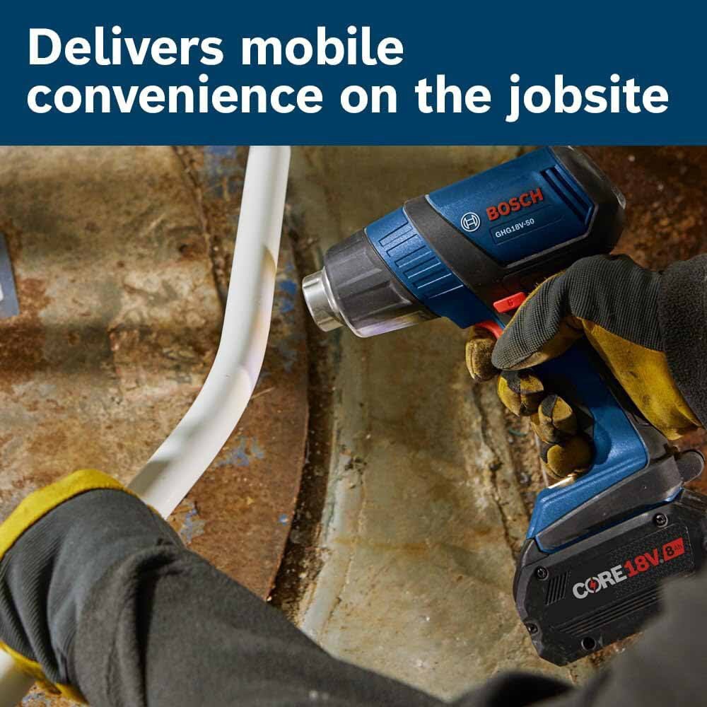 Bosch GHG18V-50N 18V Heat Gun (Bare Tool) - 8