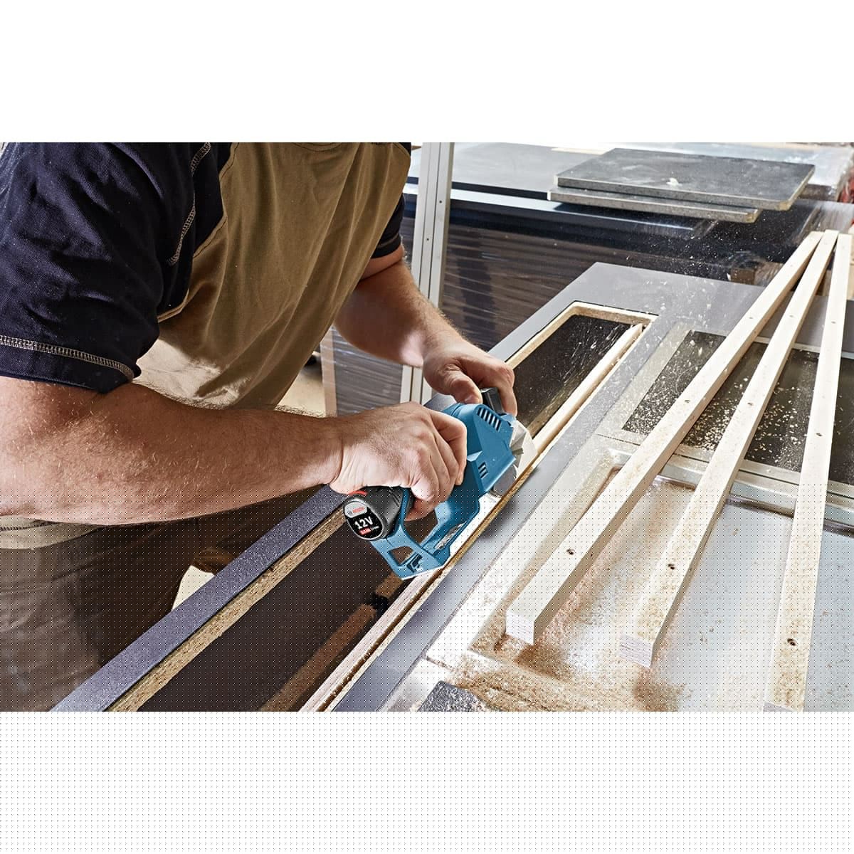 Bosch GHO12V-08N 12V Max EC Brushless Planer (Bare Tool) - 9