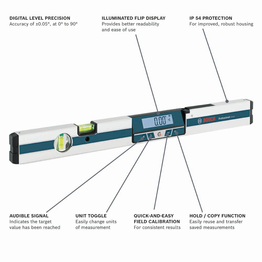Bosch GIM 60 24" Digital Level - 2