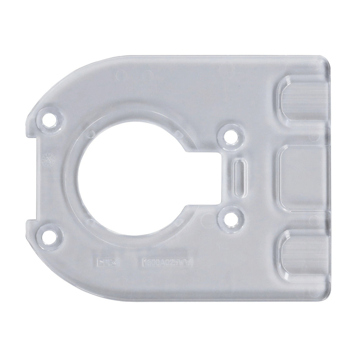 Bosch GKFD01 D-Shaped Transparent Palm Router Subbase Attachment for Colt Palm Routers