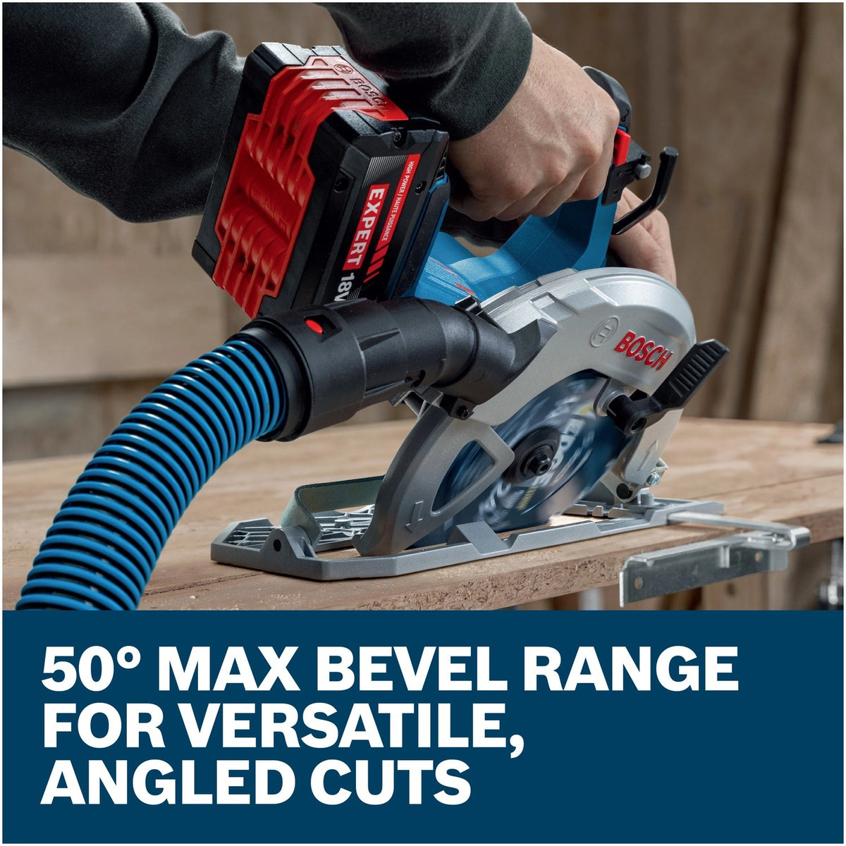 Bosch GKS18V-68-2N 18V Brushless 7-1/4" Circular Saw with 50 Degree Bevel - 2