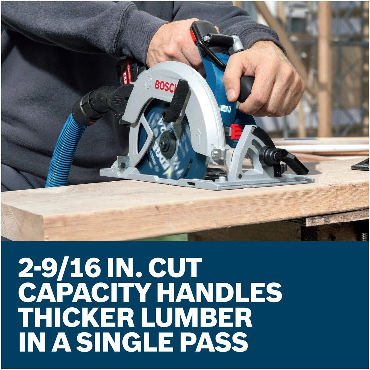 Bosch GKS18V-68-2N 18V Brushless 7-1/4" Circular Saw with 50 Degree Bevel - 3