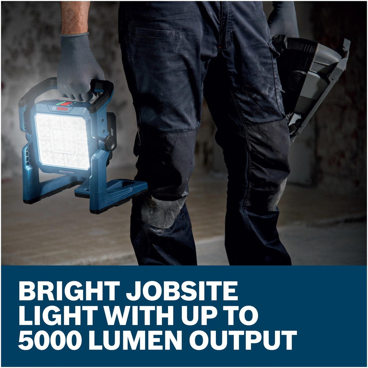 Bosch GLI18V-5000N 18V LED Floodlight Bare Tool with 5000 Lumens - 3
