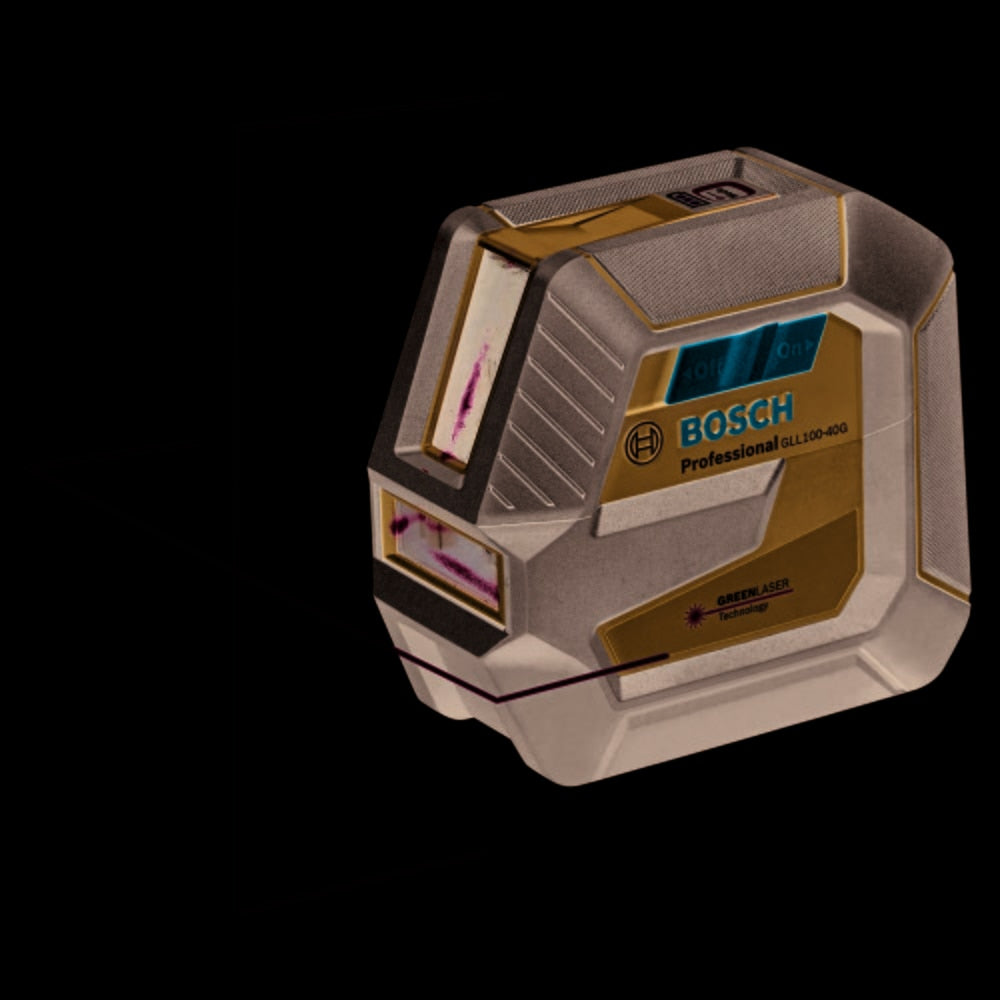 Bosch GLL100-40G Green-Beam Self-Leveling Cross-Line Laser