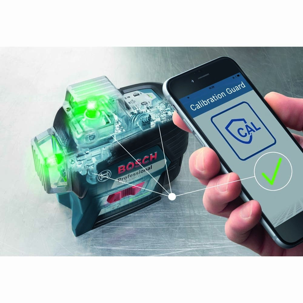 Bosch GLL3-330CG 360° Connected All-In-One Leveling & Alignment-Line Laser - 6