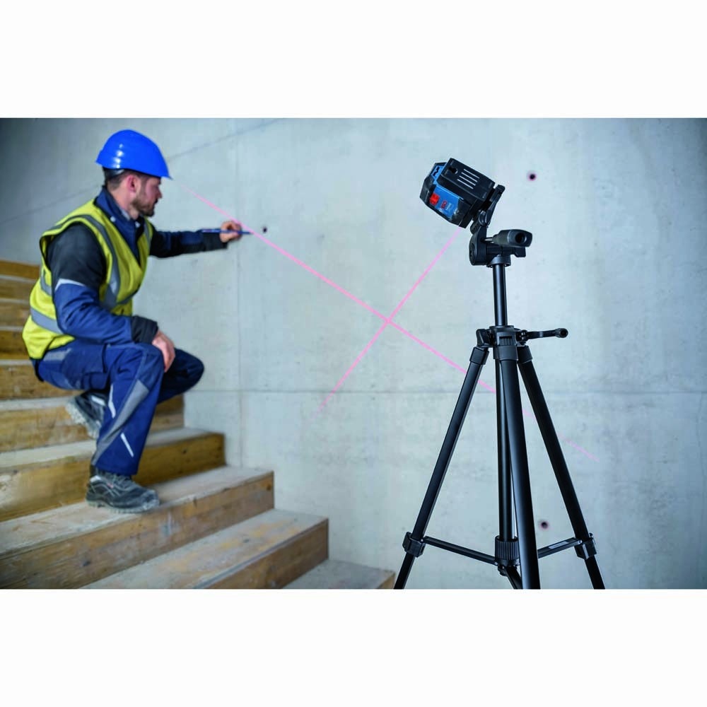 Bosch GLL50-20 1.5V Self-Leveling Cross-Line Laser - Red - 12
