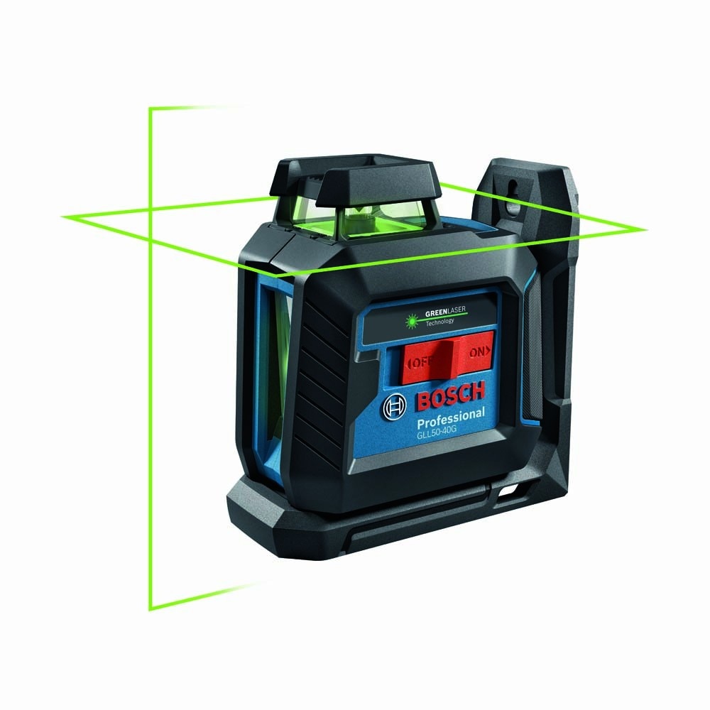 Bosch GLL50-40G Green-Beam Self-Leveling 360° Cross-Line Laser