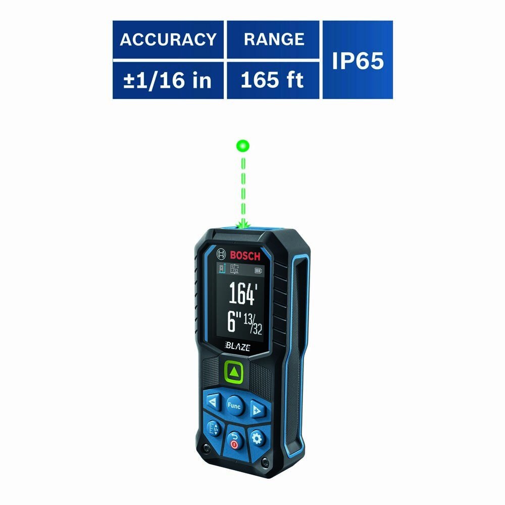 Bosch GLM165-25G Blaze 165ft LDM G - 13