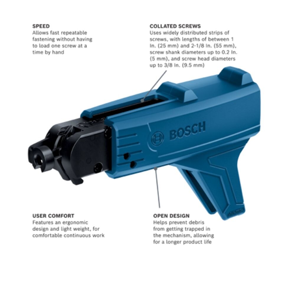 Bosch GMA22 Screwgun Auto-Feed Attachment - 2