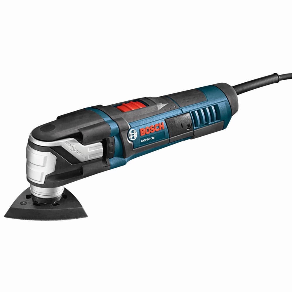 Bosch GOP55-36C1 StarlockMax Corded Oscillating Multi Tool Kit with Carrying Case (8 Pack) - 9